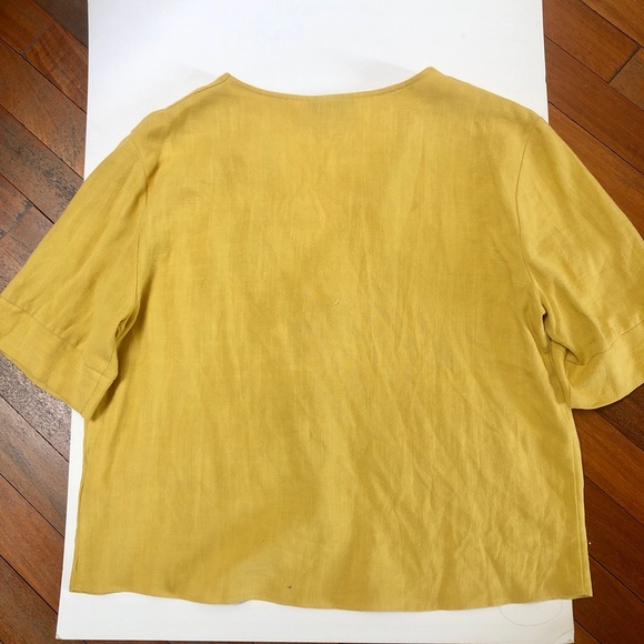 topshop yellow top⭐️ - Picture 7 of 8